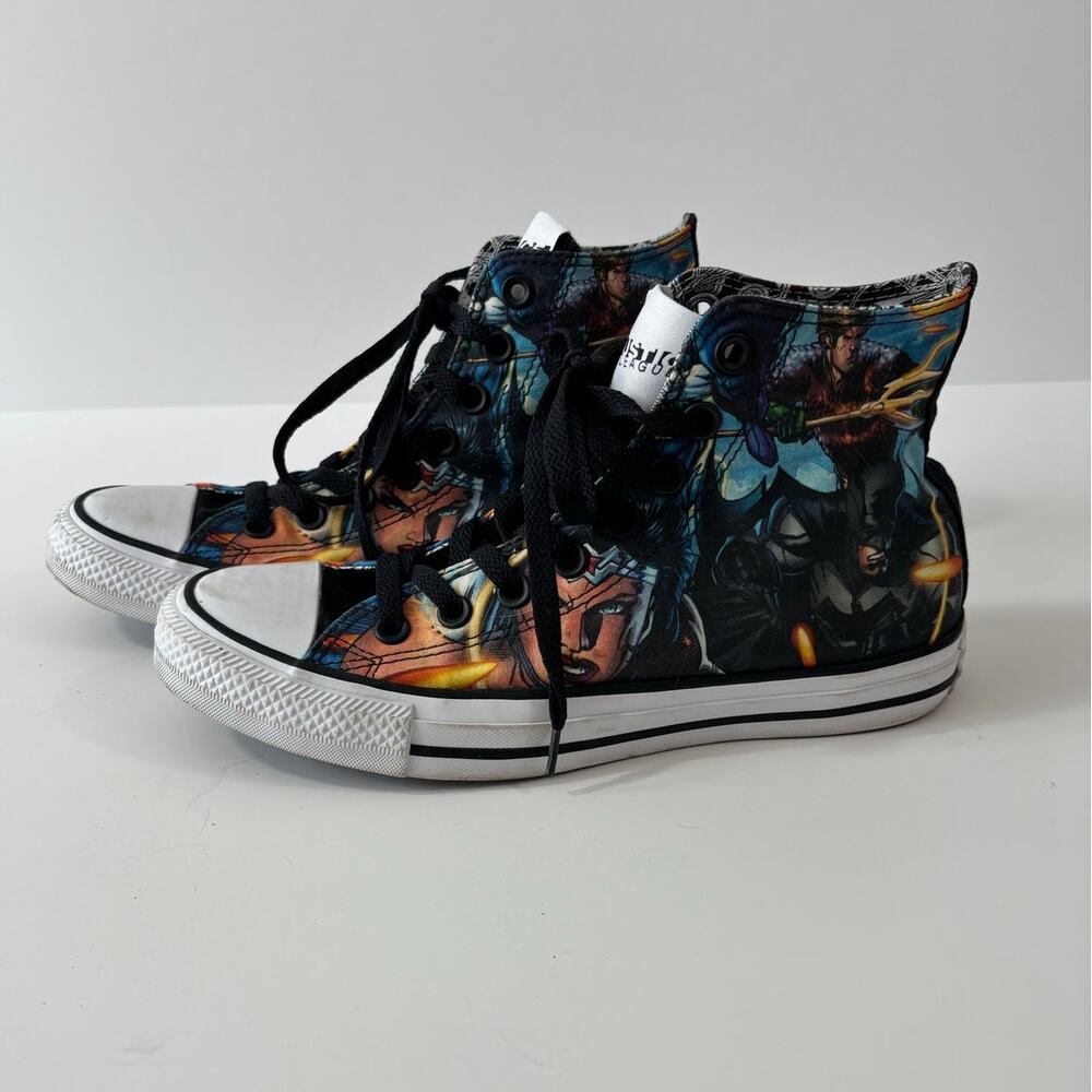 Converse DC Comics x Chuck Taylor Justice League Size Mens 6.5 Womens 8.5